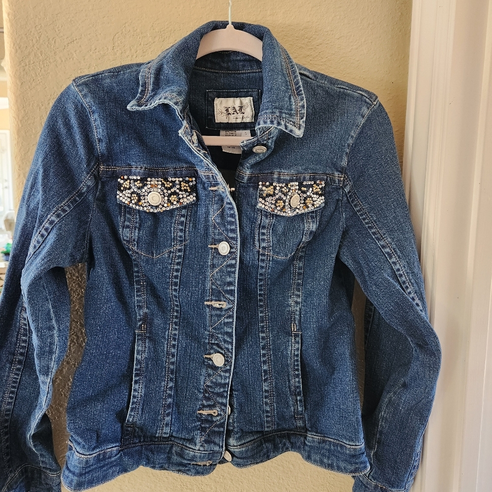 Jean jacek  Live a little jean jacket